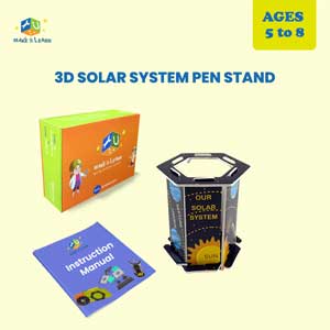 3D Solar System Pen Stand (Pack of 6)