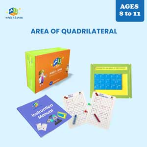 Area of Quadrilateral (Pack of 6)